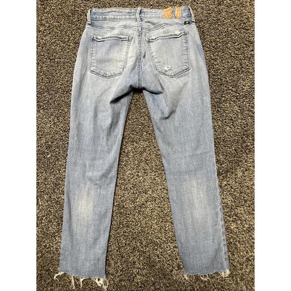 Lucky Brand‎ Jeans Women's Size 2/26 Sasha Super Skinny Distressed 27x23.5 - Picture 4 of 8